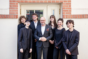 Miko Moon during his education at music school.