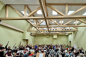 Miko Moon during his education at music school.