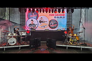 Miko Moon during a performance on stage.