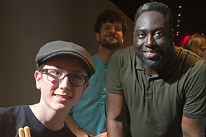 Miko Moon with Michael League and Larnell Lewis