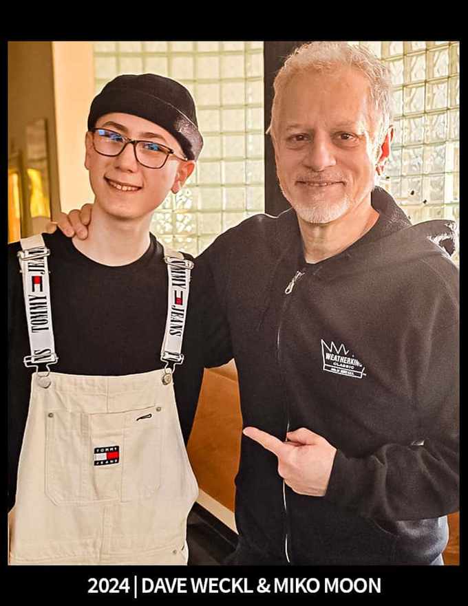 Miko Moon and Dave Weckl.