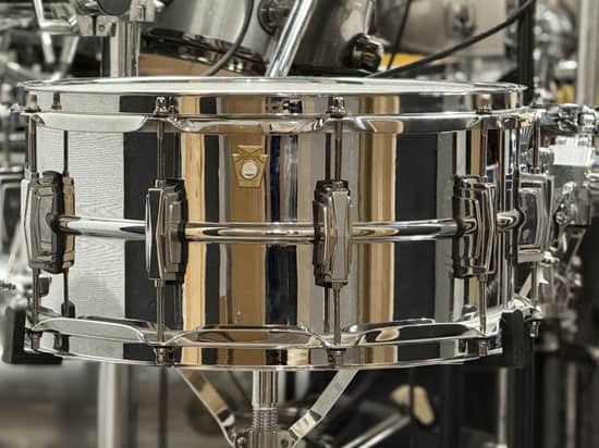 Ludwig Supraphonic LM402 snare drum.