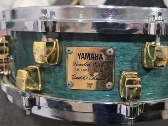Yamaha Vinnie Colaiuta Signature snare drum.